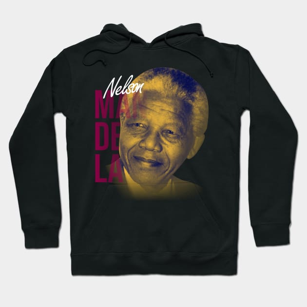 Mandela The  Father of The Nation Hoodie by pentaShop